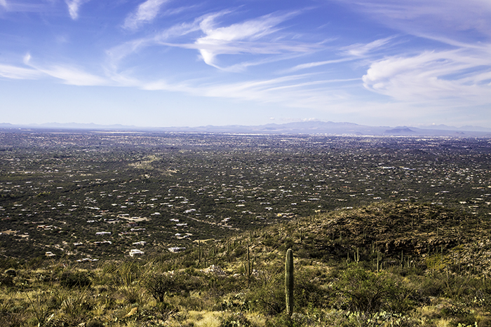 Blick auf Tucson