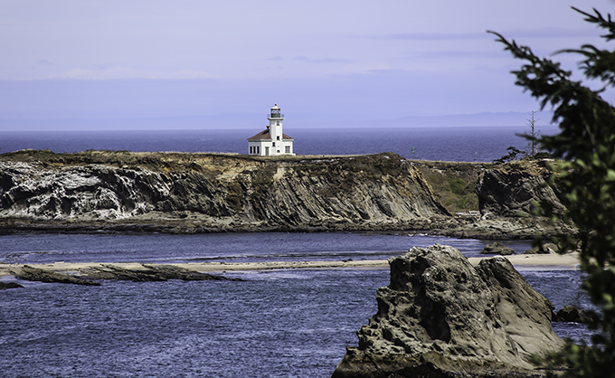 Cape Arago Lighthouse Charleston Oregon USA