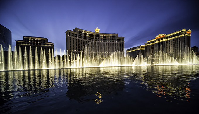 Bellagio Hotel $ Casino in Las Vegas, Nevada USA